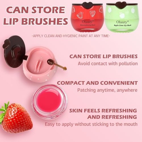 6 PCS Honey Lip Balm Mask P5678