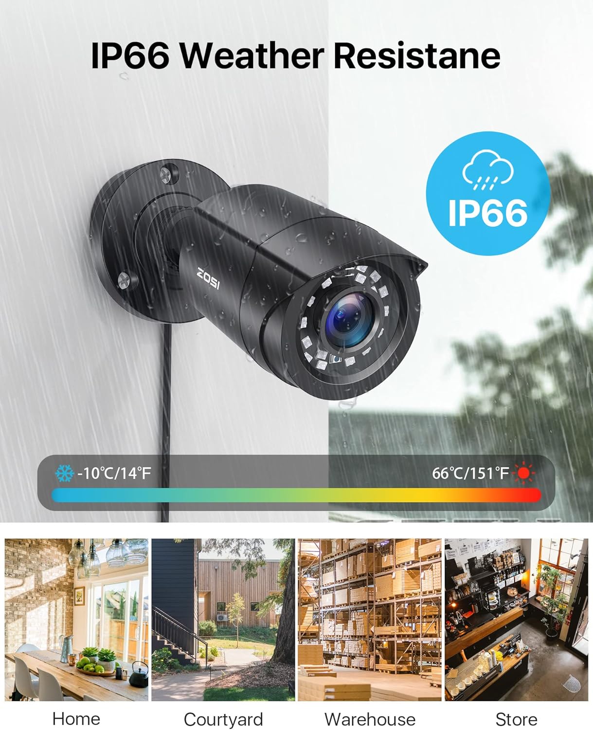 8CH 5MP Lite CCTV DVR Security Camera System with 8pcs 1080P Bullet Cameras P393969