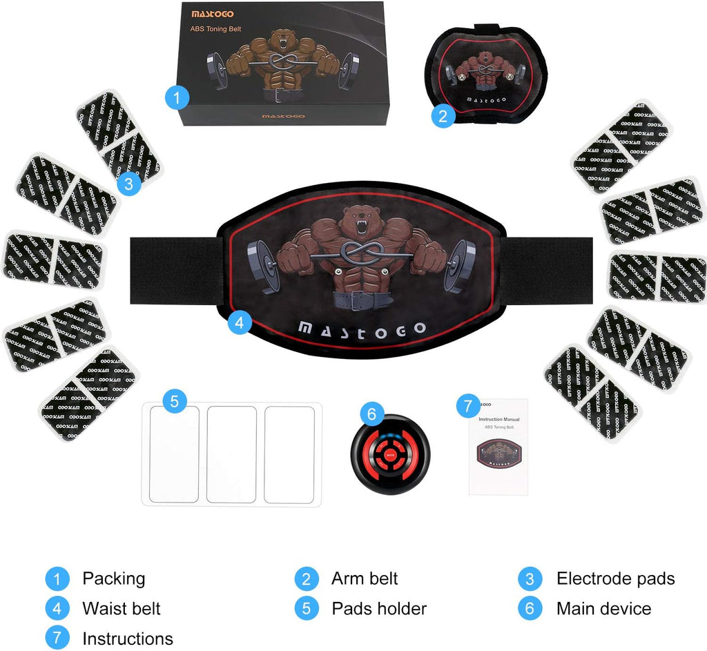 EMS Ab Toning Training Belt M349