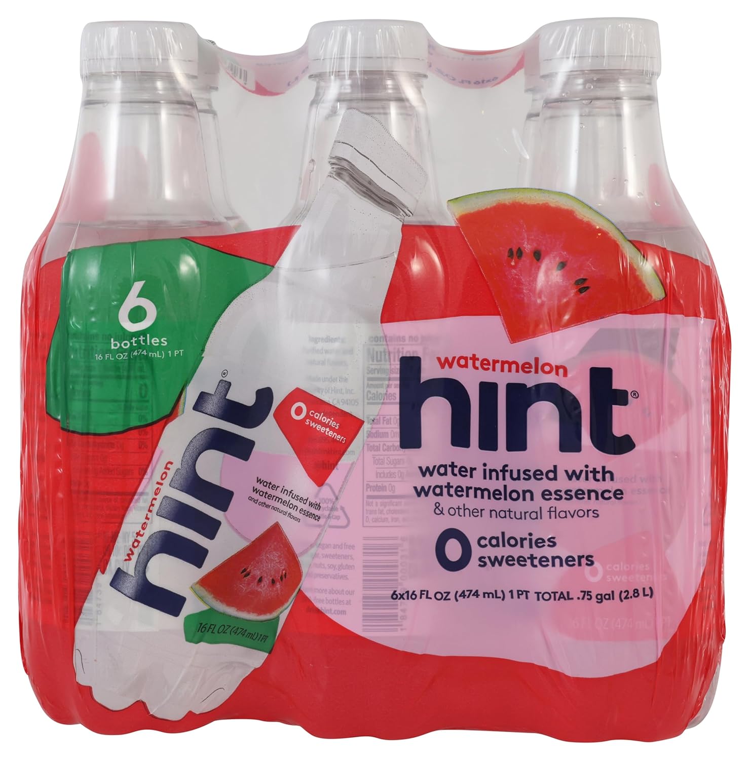 16 Ounce Pack of 6 Watermelon Water V462