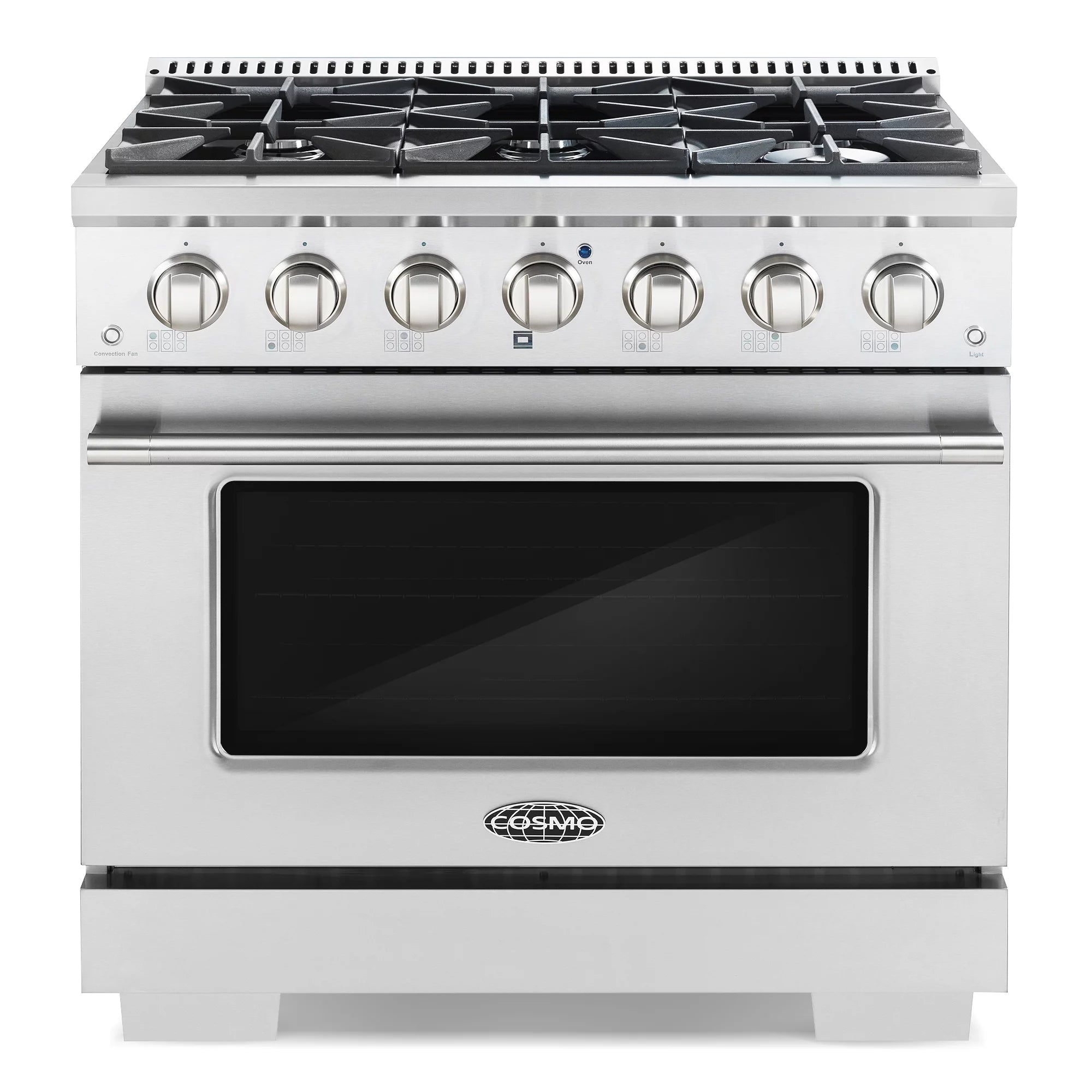 2 Piece Kitchen Appliance Package with 36" Freestanding Gas Range & 36" Under Cabinet Range Hood F658565