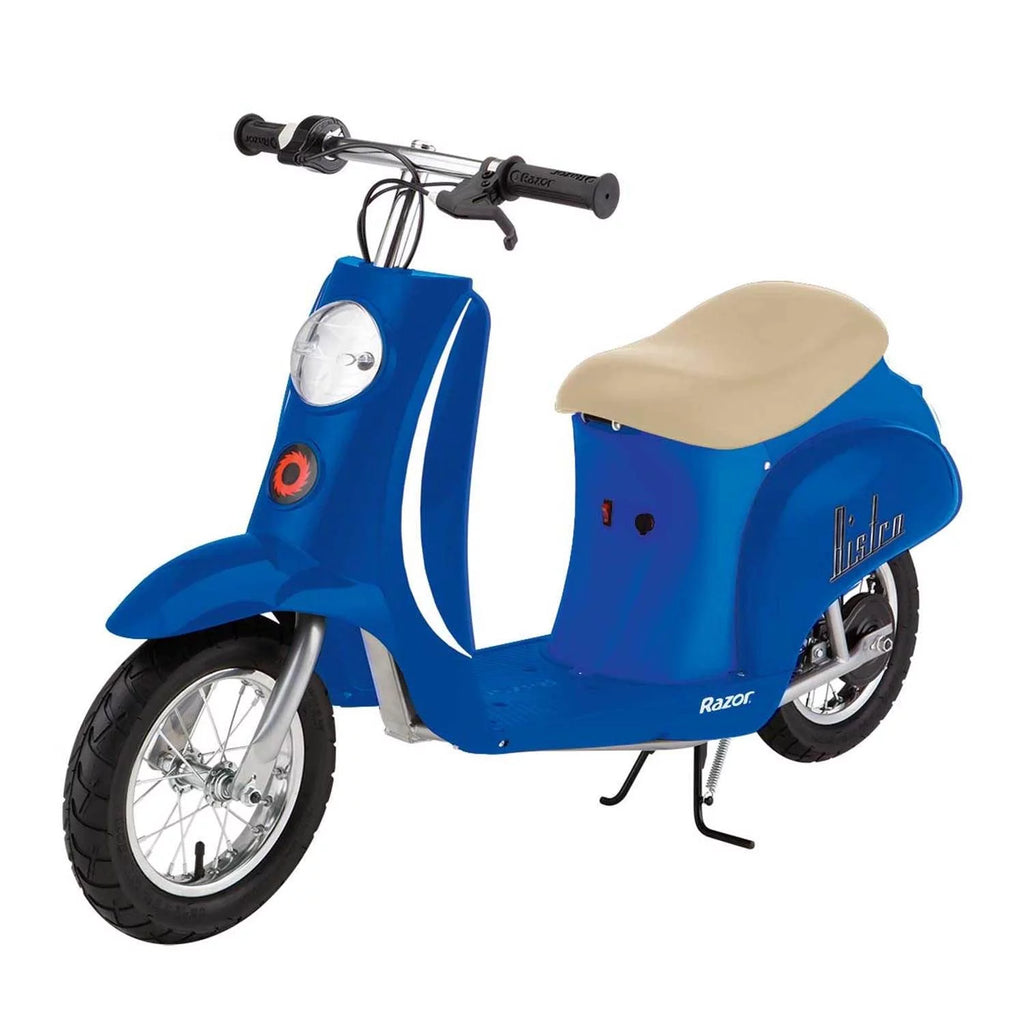 Blue & Red Electric Retro Scooters B183