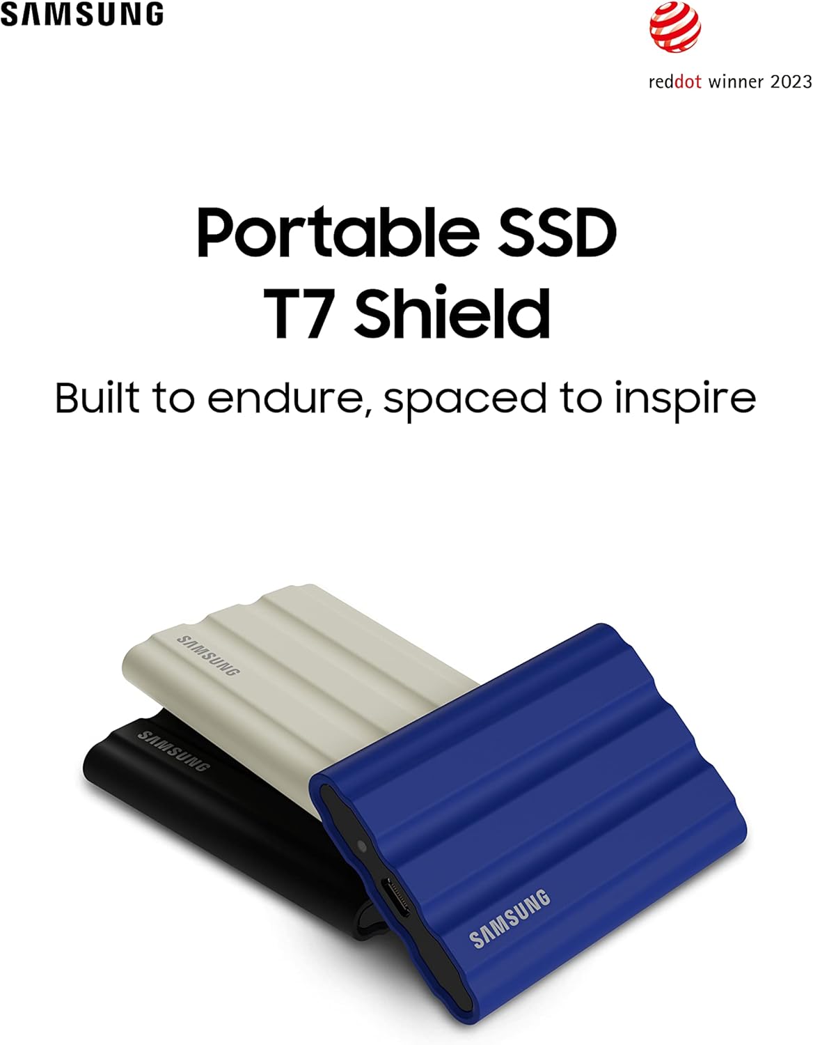 Portable SSD 1TB USB 3.2 External Solid State Drive Black F167