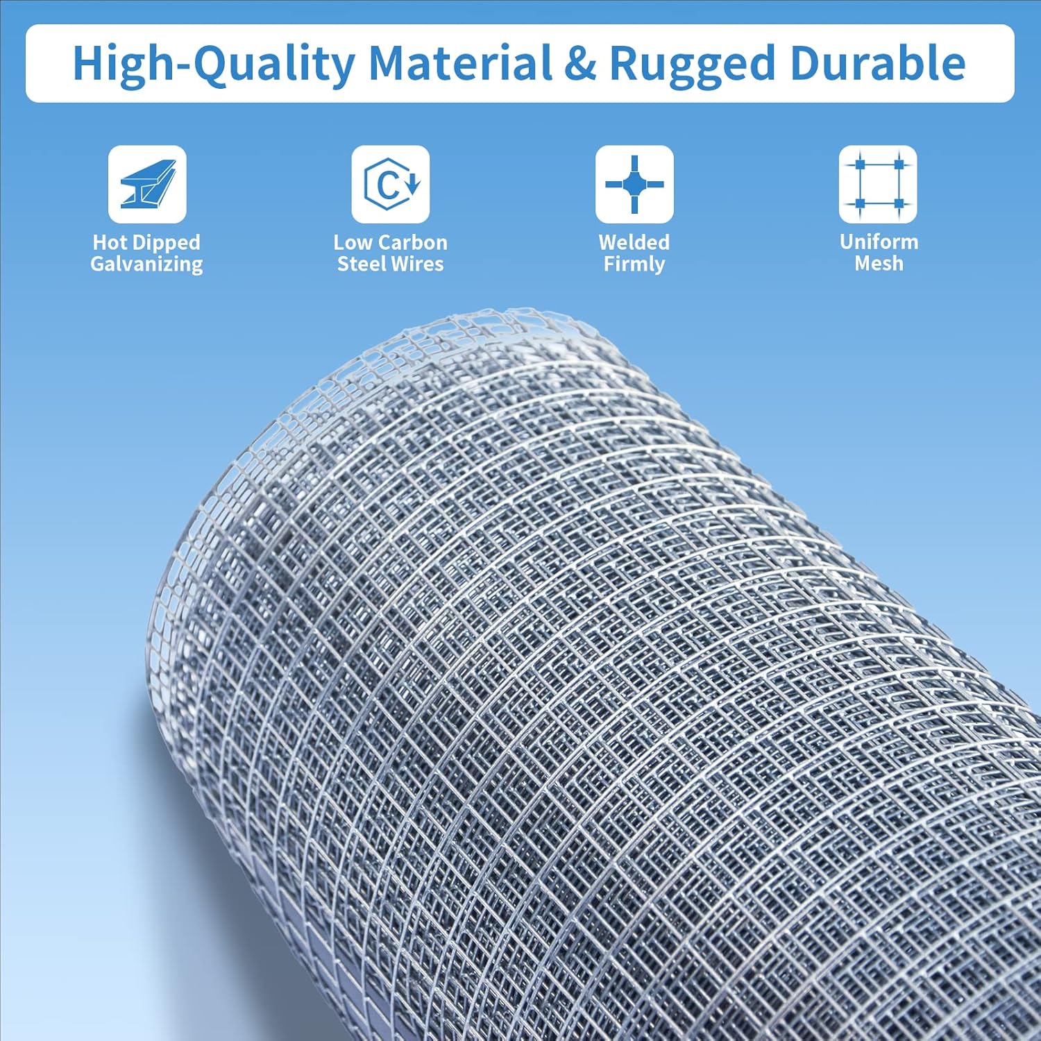60in x 100ft 23 Gauge Galvanized Hardware Cloth K73371