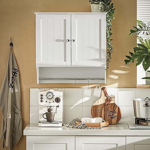 White 2 Door Mirror Medicine Cabinet H64661