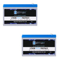 12V 10AH Lithium Replacement Battery - 2 Pack K34295