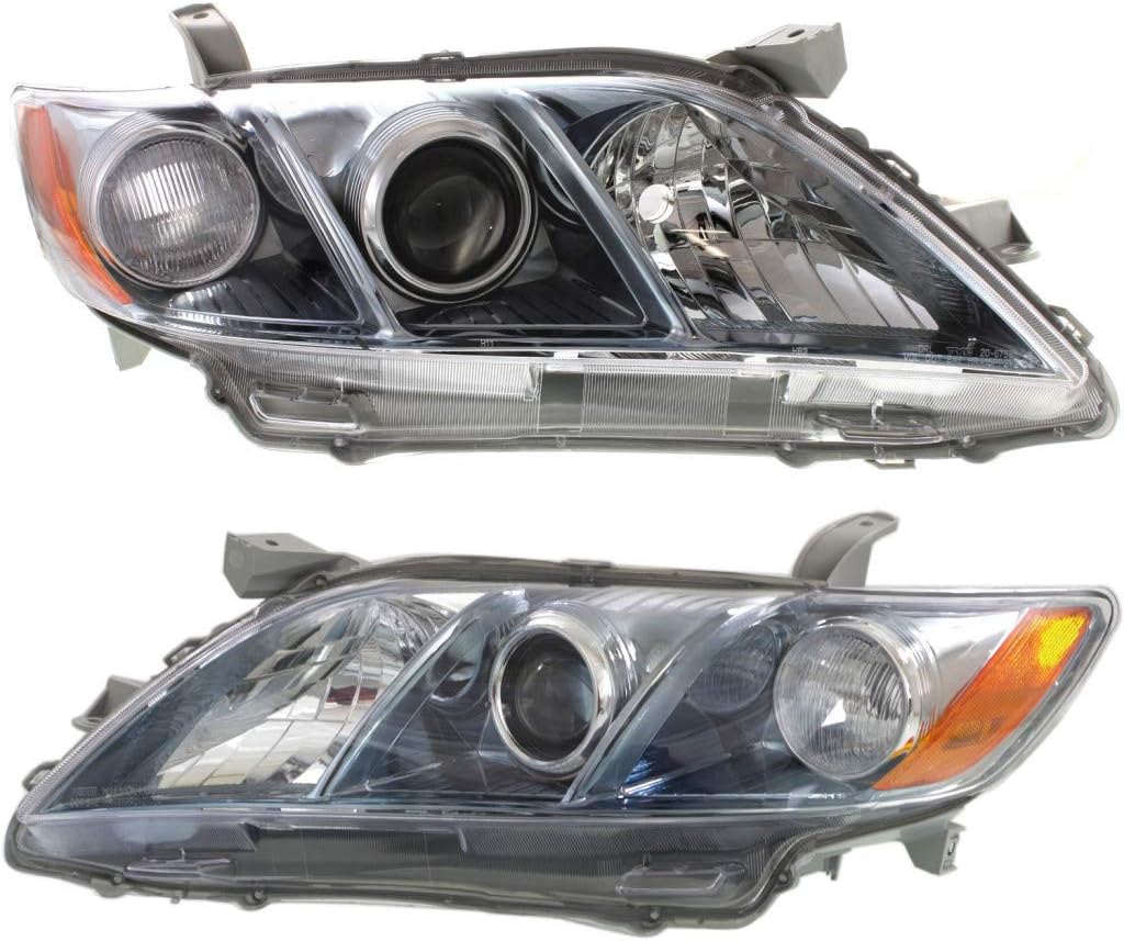 Headlight Unit for Toyota Camry Hybrid 2007 2008 2009 Pair S5598