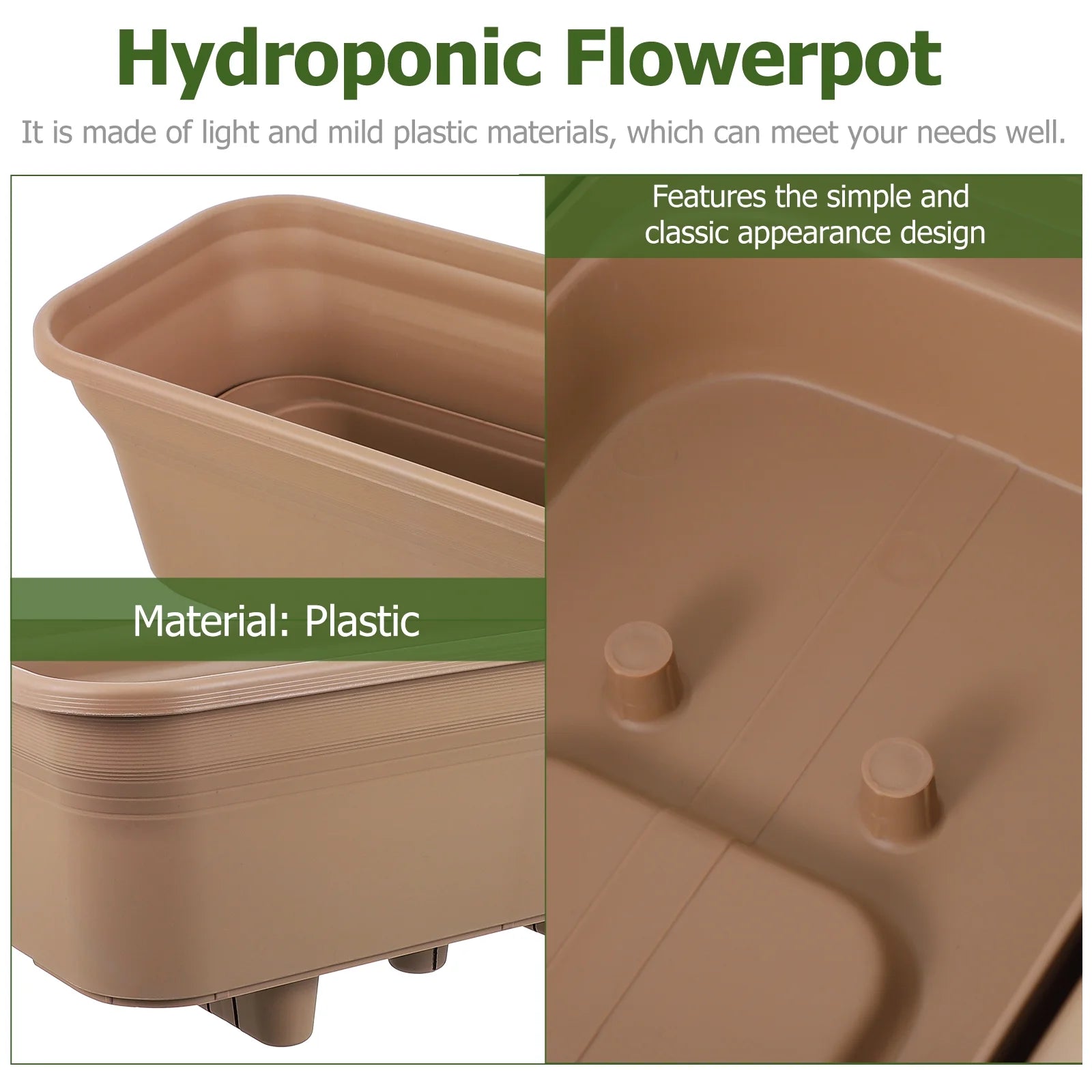 Rectangular Plant Pots Planter P2566