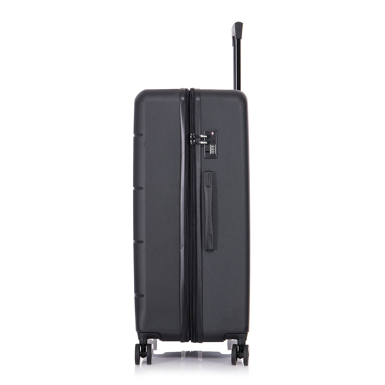 Black 28" Hardside Lightweight Luggage with Spinner Wheels Y1689