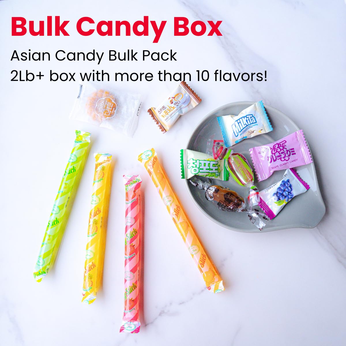 2.4 lb Bulk Pack Asian Candy Variety H712