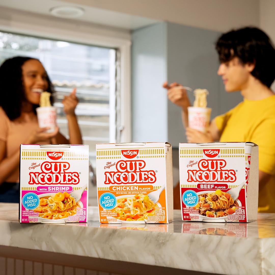 Cup Noodles Soup Shrimp Flavor 2.25 oz (case of 12) P17007