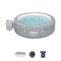 Black Inflatable Round Hot Tub with 60 Jets T8095