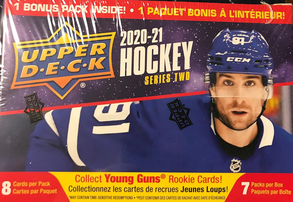 6 Packs Plus 1 Bonus Pack Hockey Blaster Box Q66411
