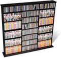 Black Triple Media Cabinet K199