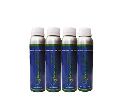 4 Pack Portable Canned Oxygen 4 Liter S224646