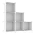 6 Cube Translucent Plastic Storage Organizer T145