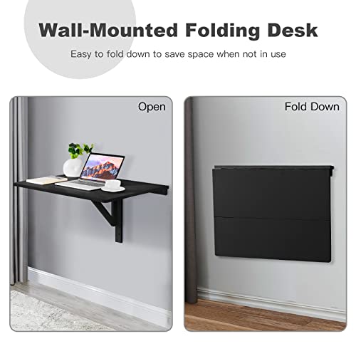 Gray Wall Mounted Folding Desk I3465