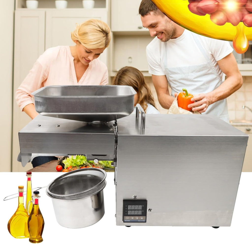 1500W Stainless Steel Electric Automatic Oil Press Machine E1174
