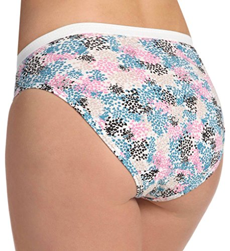 3 Pack Assorted Cotton Hi-Cut Panties J5147