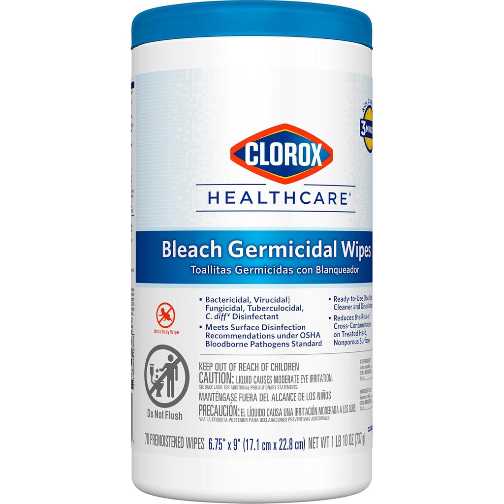 70 Count Bleach Germicidal Wipes D9537