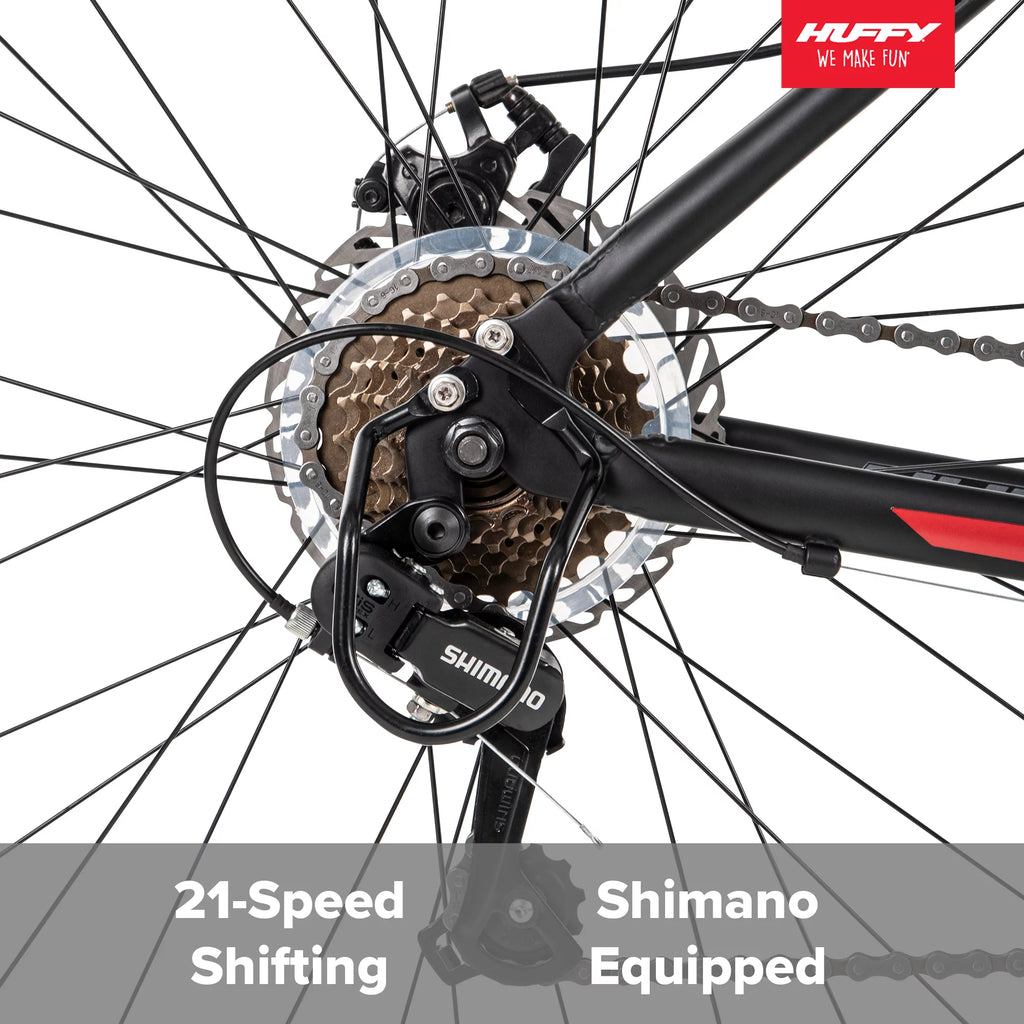 Black and Red 27.5 in. Mountain Bike Y463157