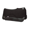 Black Wear Leather Saddle Pad O245