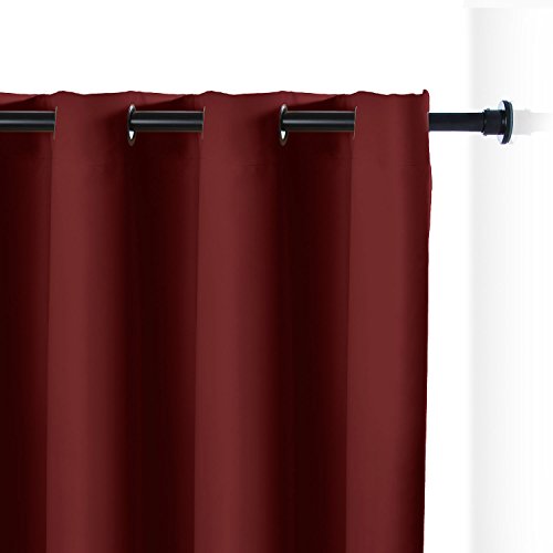 Tension Rod Room Divider Curtain Kit, 8ft Tall x 10ft - 12ft 6in Wide (Stone White) X225