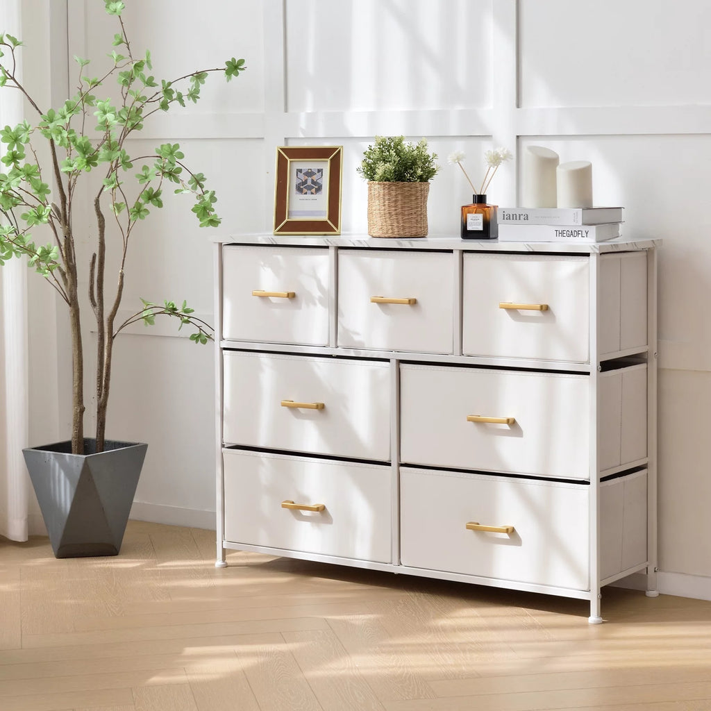 Fabric Dresser Chest of Drawers A1323