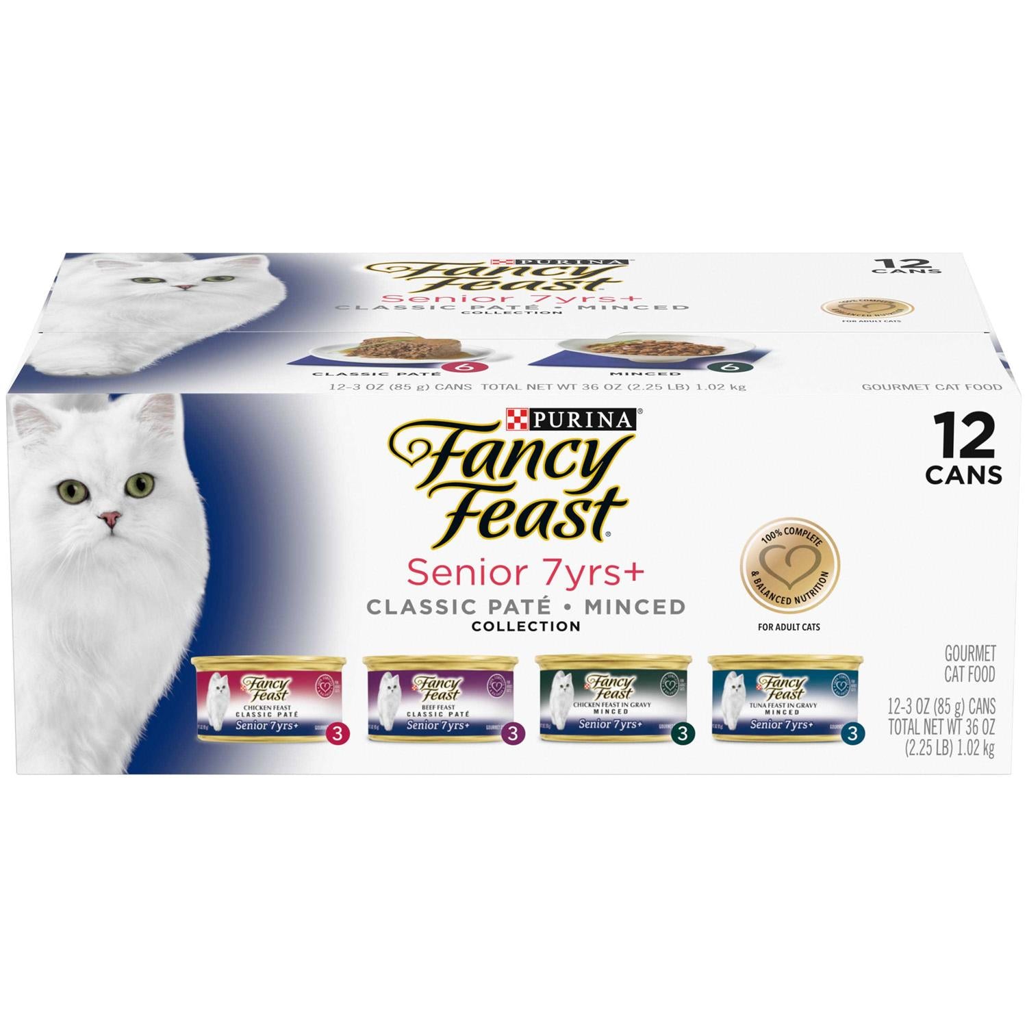 High Protein Senior Wet Cat Food Variety Pack H57733