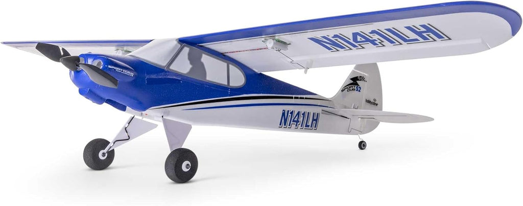 White Blue RC Airplane V849484
