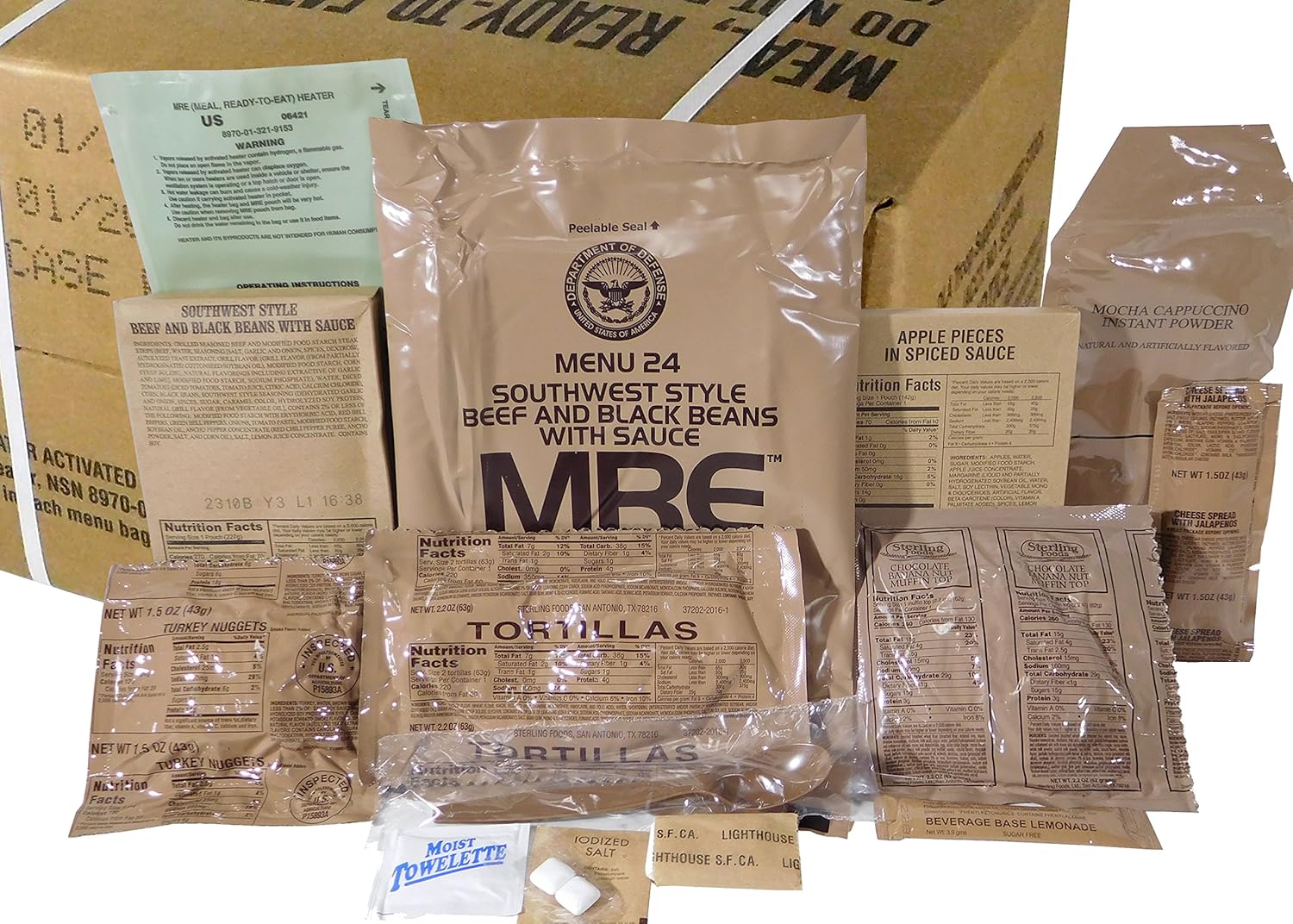 MREs Box B, U.S. Military Surplus N211388