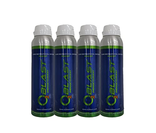 4 Pack Portable Canned Oxygen 4 Liter S224646