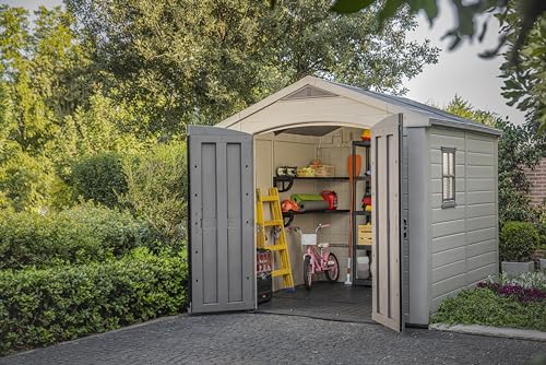 Large Resin Outdoor Storage Shed C17227