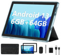 Android 13 Tablet, 6GB RAM 64GB ROM with Protective Case Y52389