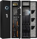 4-5 Rifle Gun Safe with Digital Keypad and LED Light F7906
