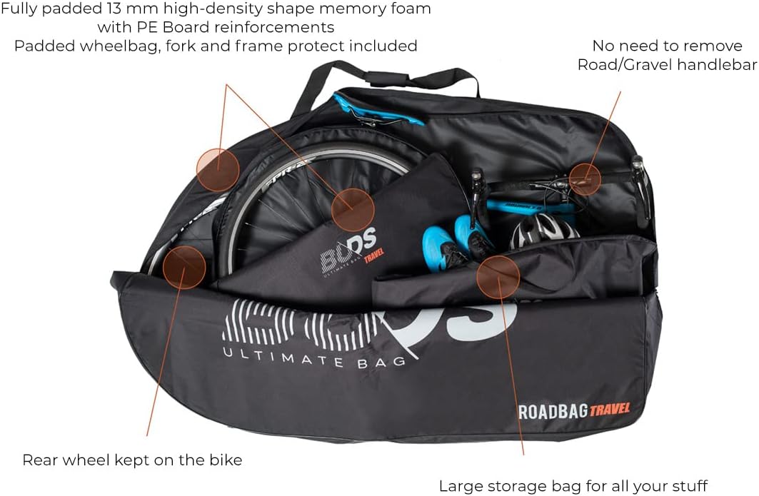 Fully Padded Bike Travel Bag D645
