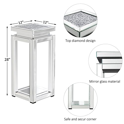 Mirrored End Table Coffee Table Side Table B9138