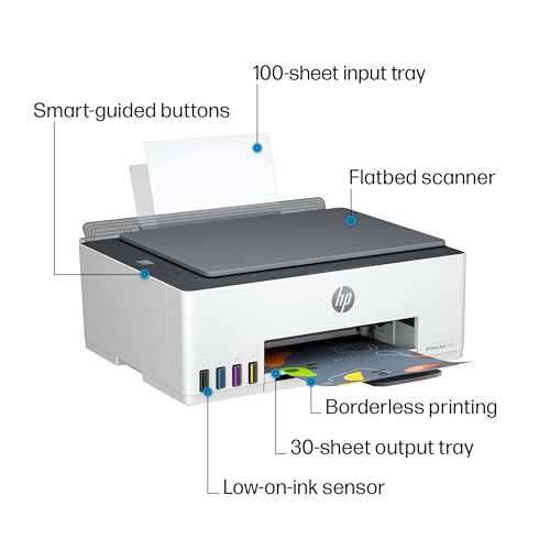 White Wireless All-in-One Ink-Tank Printer M927