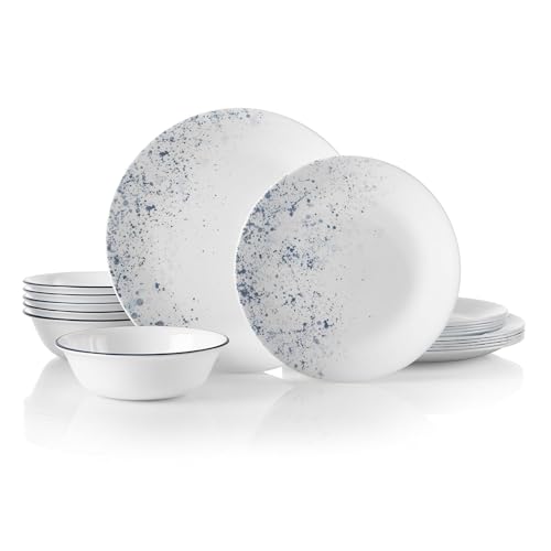 18-Piece Triple Layer Glass Dinnerware Set F16001