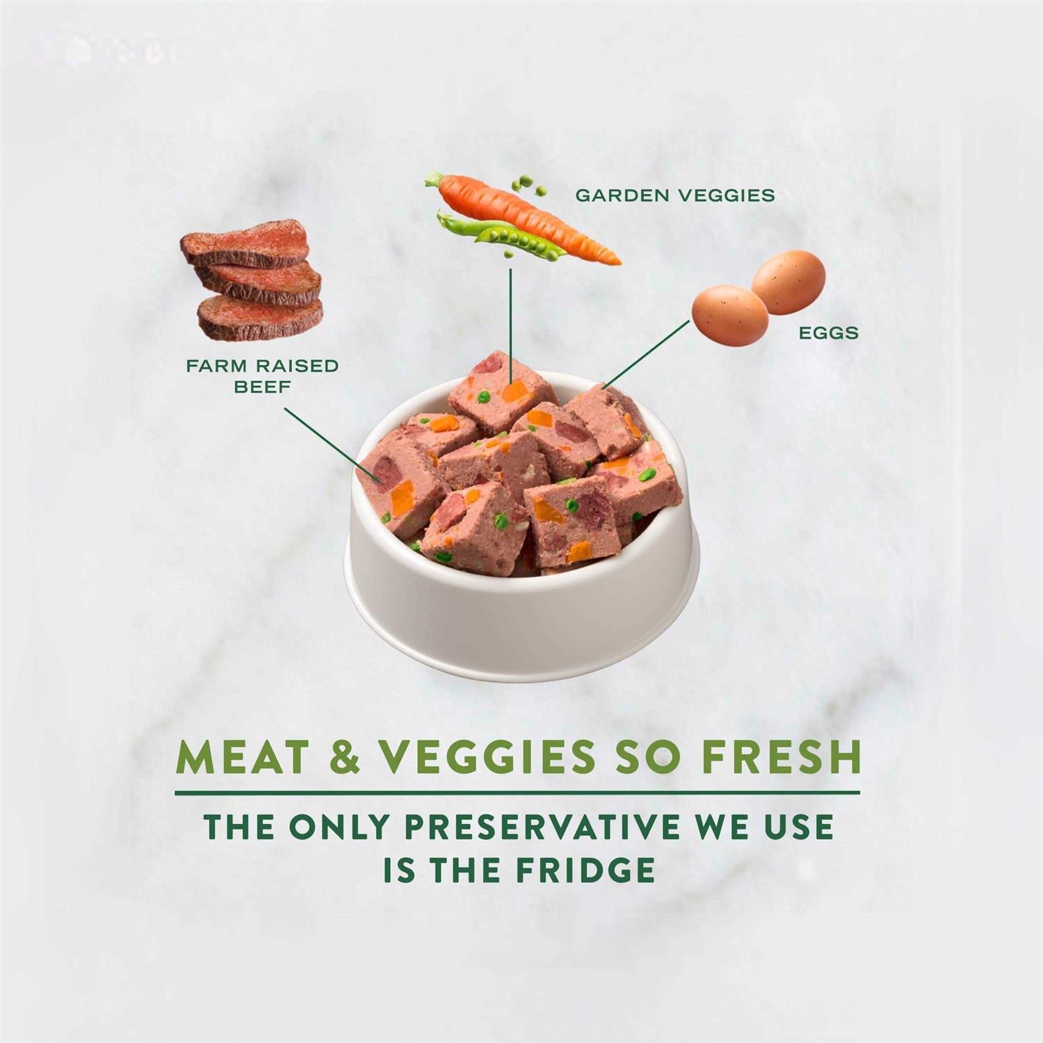 Chunky Beef Recipe Dog Food W4220