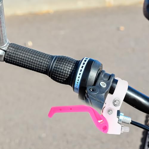 Bicycle Brake Lever Brake Grip 1Pair (Rosy) B727