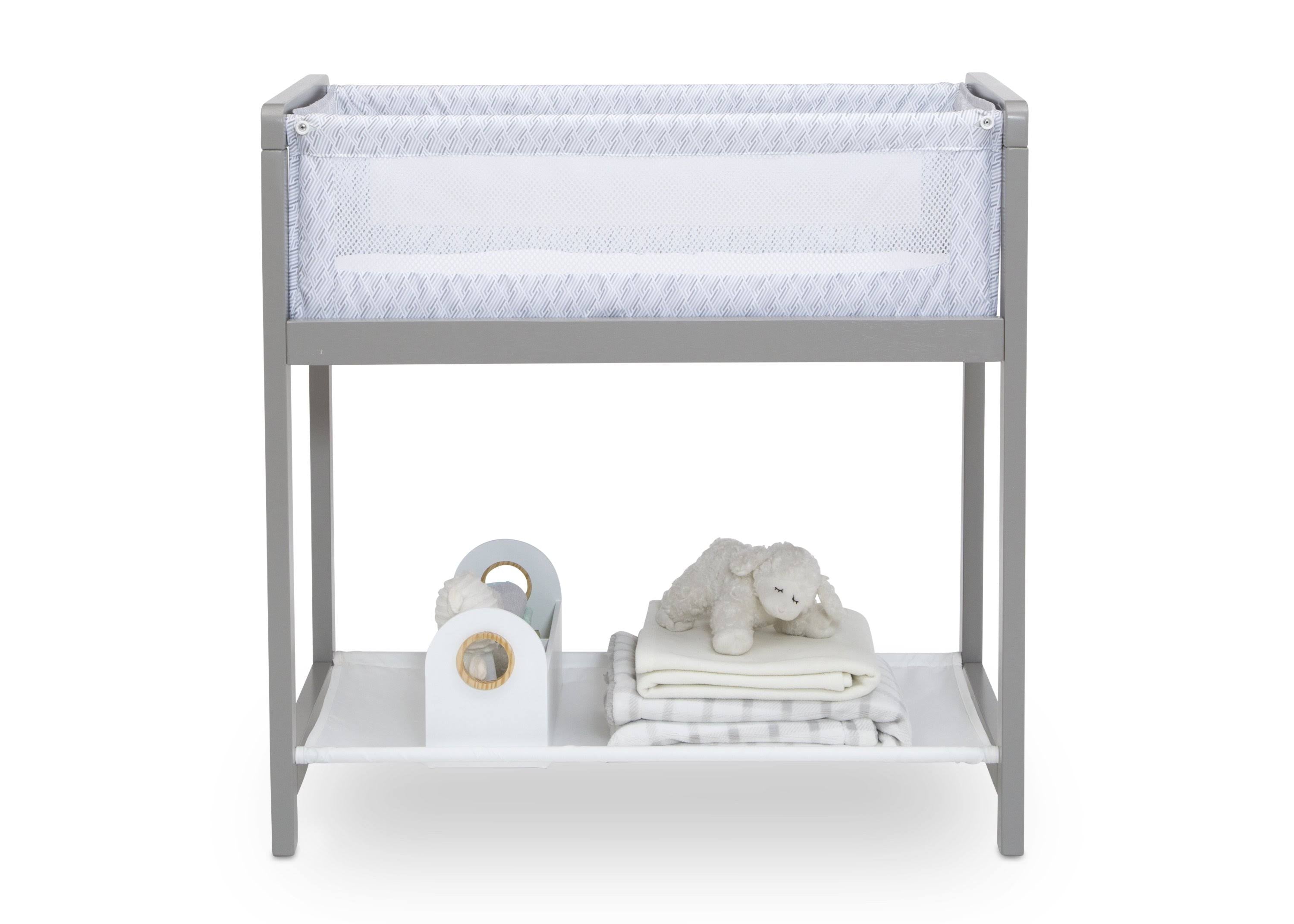 Portable Wood Bassinet Sleeper Crib J1394