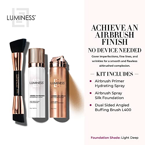 Medium Dark Foundation Starter Kit with Brush N2298