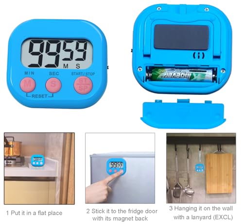 Digital Kitchen Timer with LCD Screen Q1450
