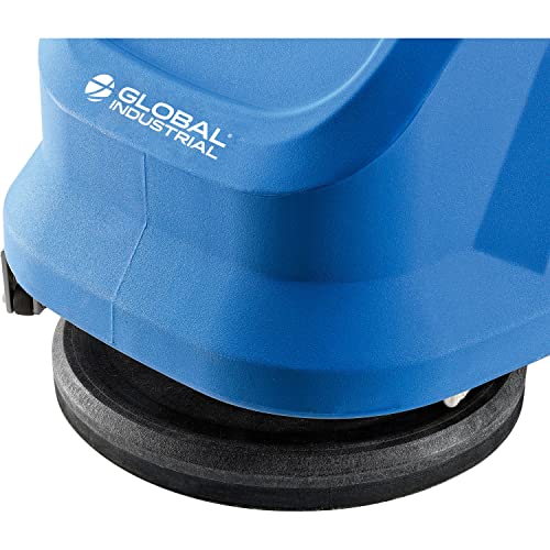 Commercial Electric Floor Scrubber, 13" Cleaning Path, 75'L Power Cord, Foldable Handle H106378