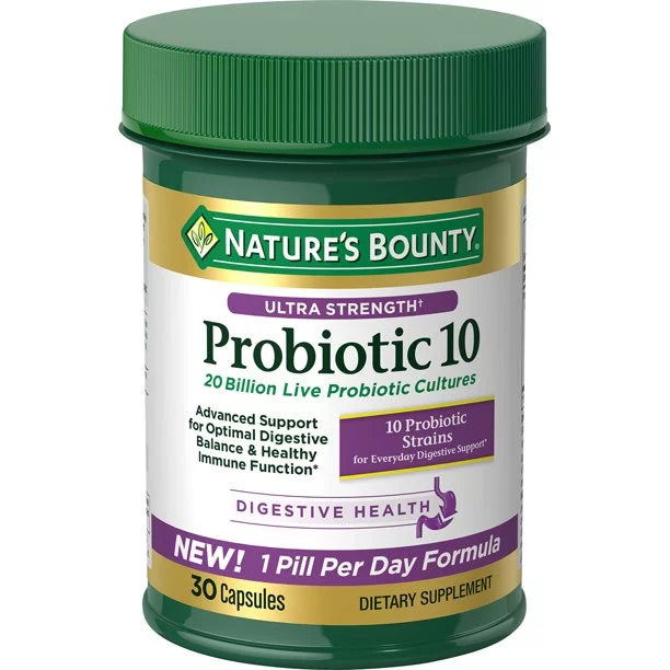 30 Count Probiotic 10 Capsules R530254