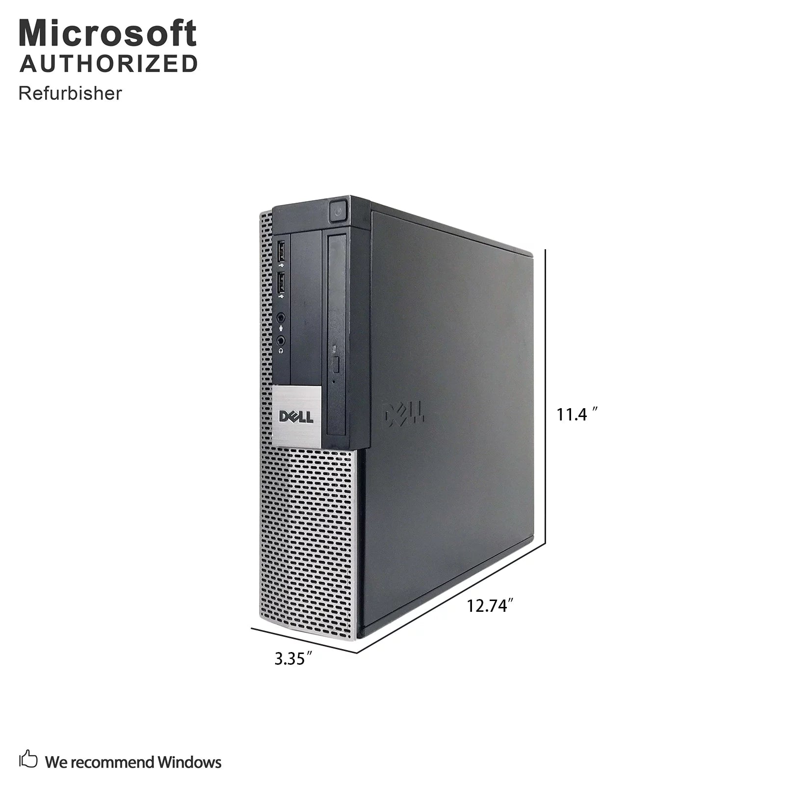 Restored Dell Optiplex 960 3.0GHz C2D 4GB 160GB DVD Windows 10 Pro 64 SFF Computer N695380