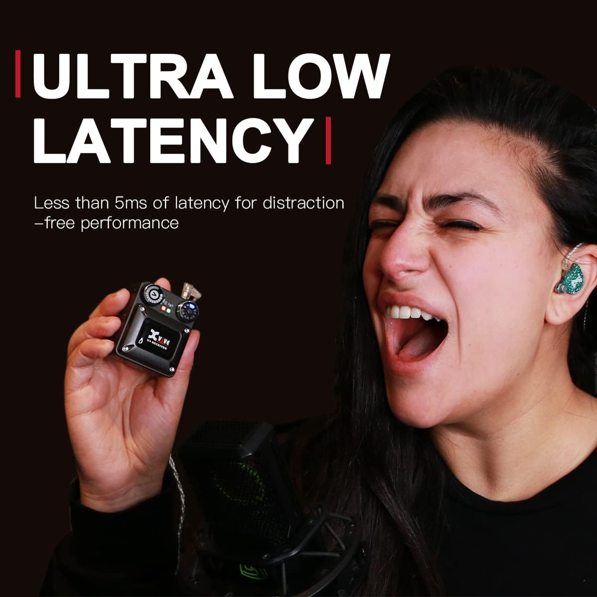 Wireless In-Ear Monitoring System and Case Bundle Z1772
