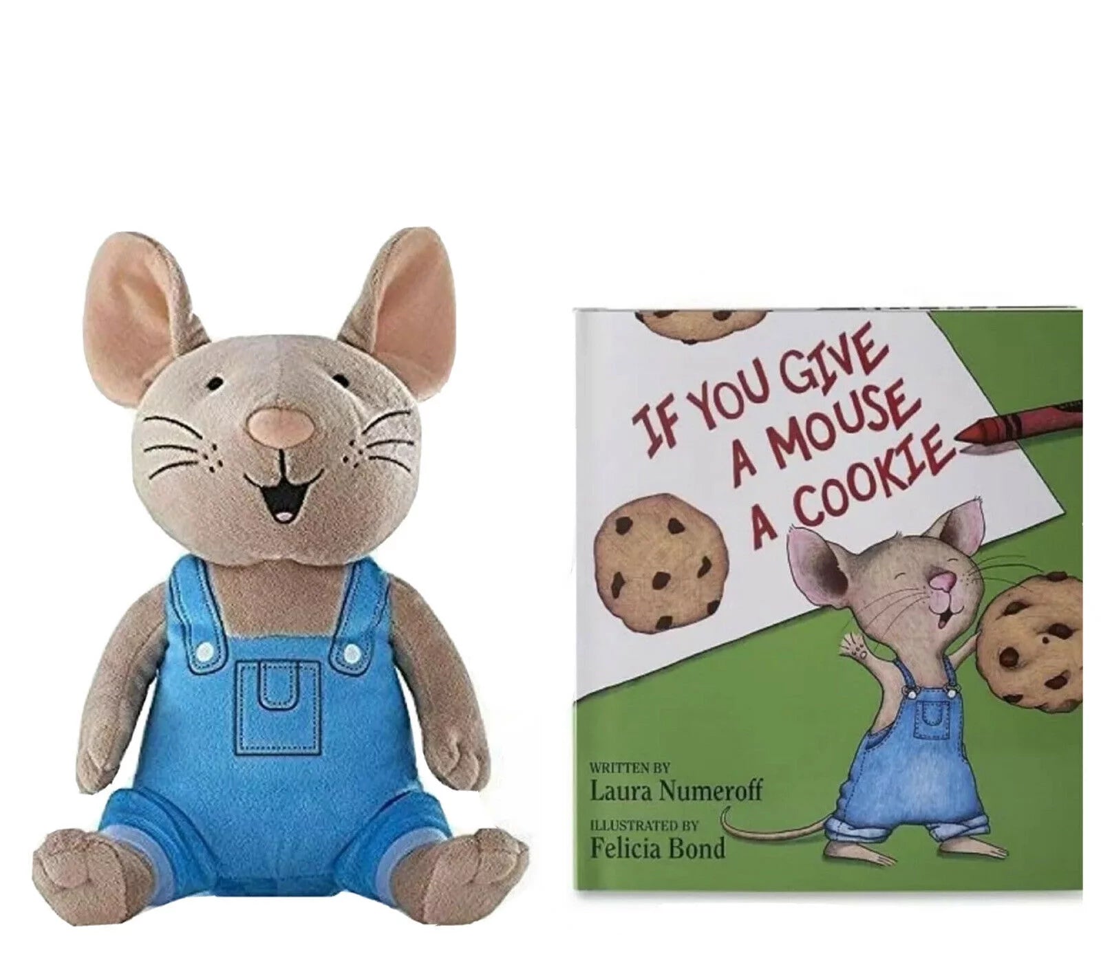 Stuffed Animal & Book Set O96125