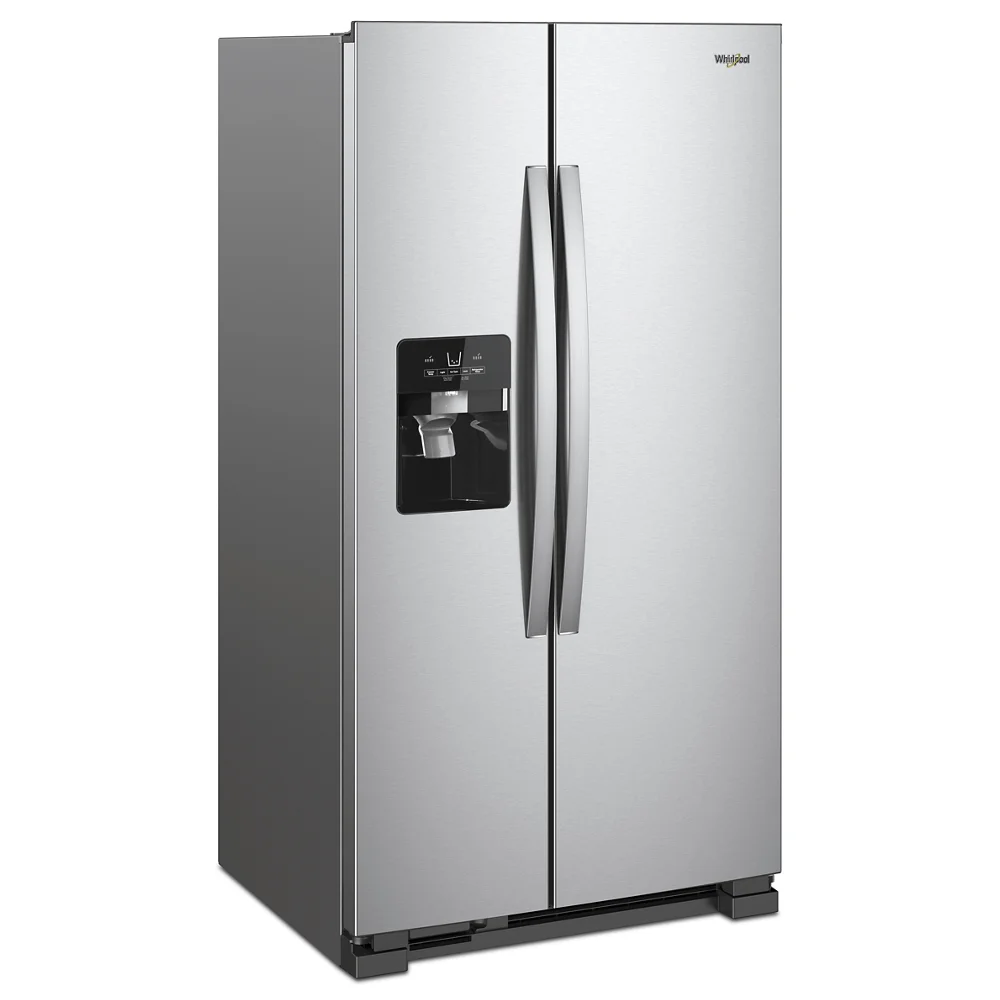 33" Wide 21 Cu. Ft. Side By Side Refrigerator H634